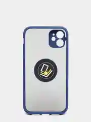 Синий чехол для iPhone 11, 13, 13 Pro, 13 Pro Max, 12, 12 Pro, 12 Pro Max кольцо, магнит