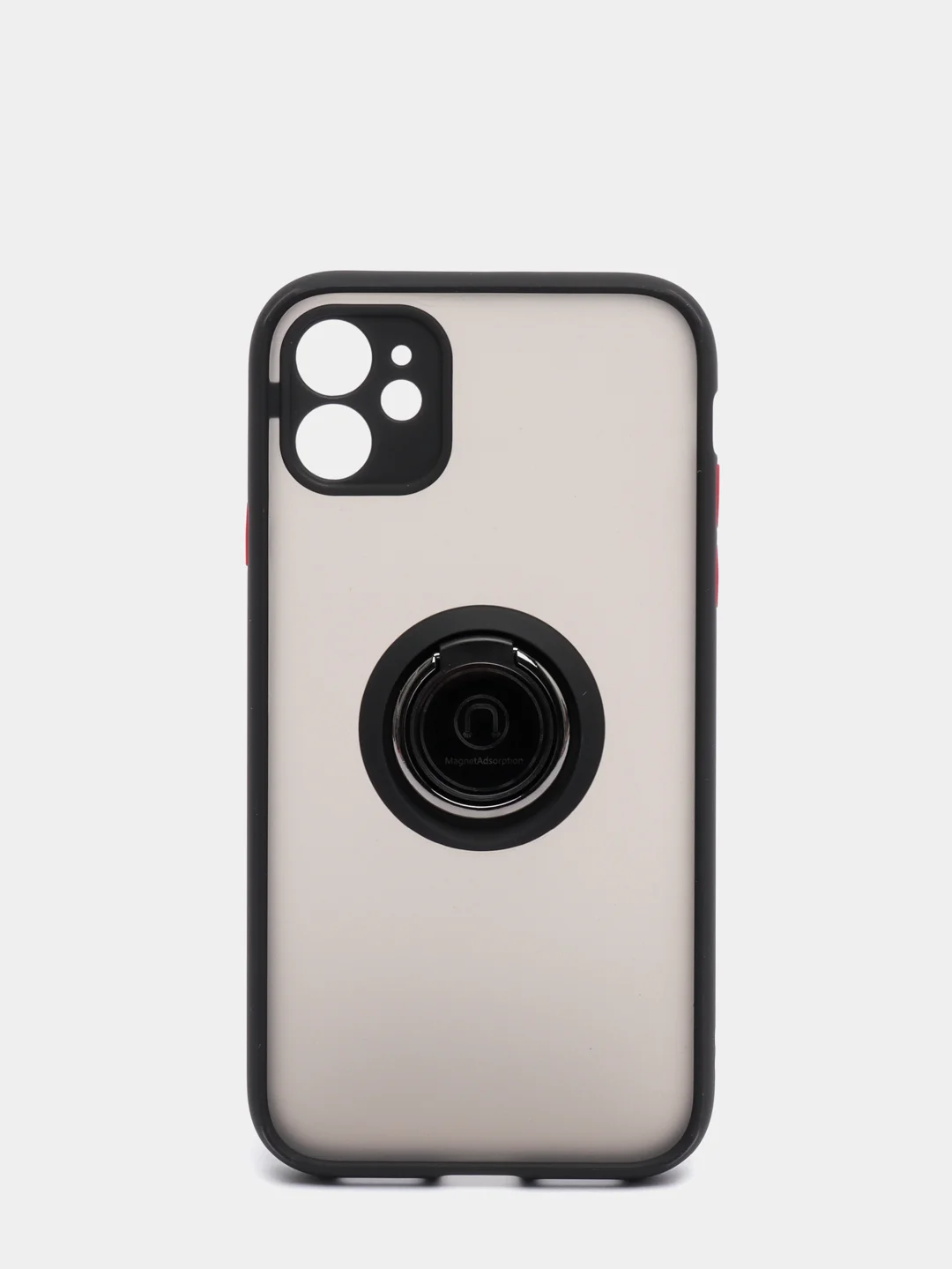 Черный чехол для iPhone 11, 13, 13 Pro, 13 Pro Max, 12, 12 Pro, 12 Pro Max кольцо, магнит