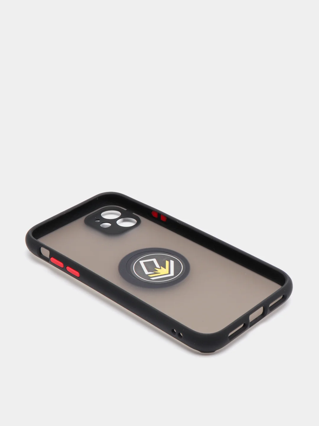 Черный чехол для iPhone 11, 13, 13 Pro, 13 Pro Max, 12, 12 Pro, 12 Pro Max кольцо, магнит