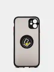 Черный чехол для iPhone 11, 13, 13 Pro, 13 Pro Max, 12, 12 Pro, 12 Pro Max кольцо, магнит