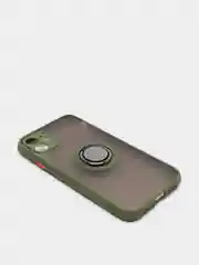 Зеленый чехол для iPhone 11, 13, 13 Pro, 13 Pro Max, 12, 12 Pro, 12 Pro Max кольцо, магнит