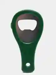 Зеленый открывашка для стеклянных бутылок