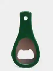 Зеленый открывашка для стеклянных бутылок