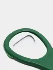 Зеленый открывашка для стеклянных бутылок
