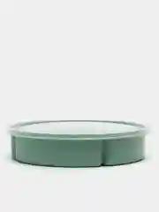 Бирюзовый менажница с крышкой IDEA, 5 секций