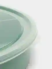 Бирюзовый менажница с крышкой IDEA, 5 секций