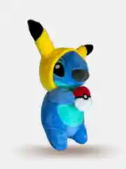 Желтый мягкая игрушка Стич в шапочке 25 см