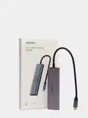 UGREEN. USB концентратор Ugreen 6 в 1 (хаб), 2 х USB 3.0, HDMI, TF/SD, PD (60384)