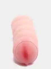 Коралловый меланж мужской мастурбатор-вагина силиконовый