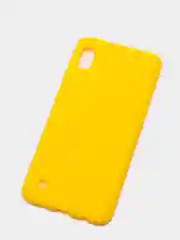 Желтый чехол Samsung Galaxy A10 / M10 (Самсунг Галакси А10 / М10), прозрачный