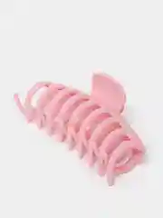 Кораллово-розовый краб для волос