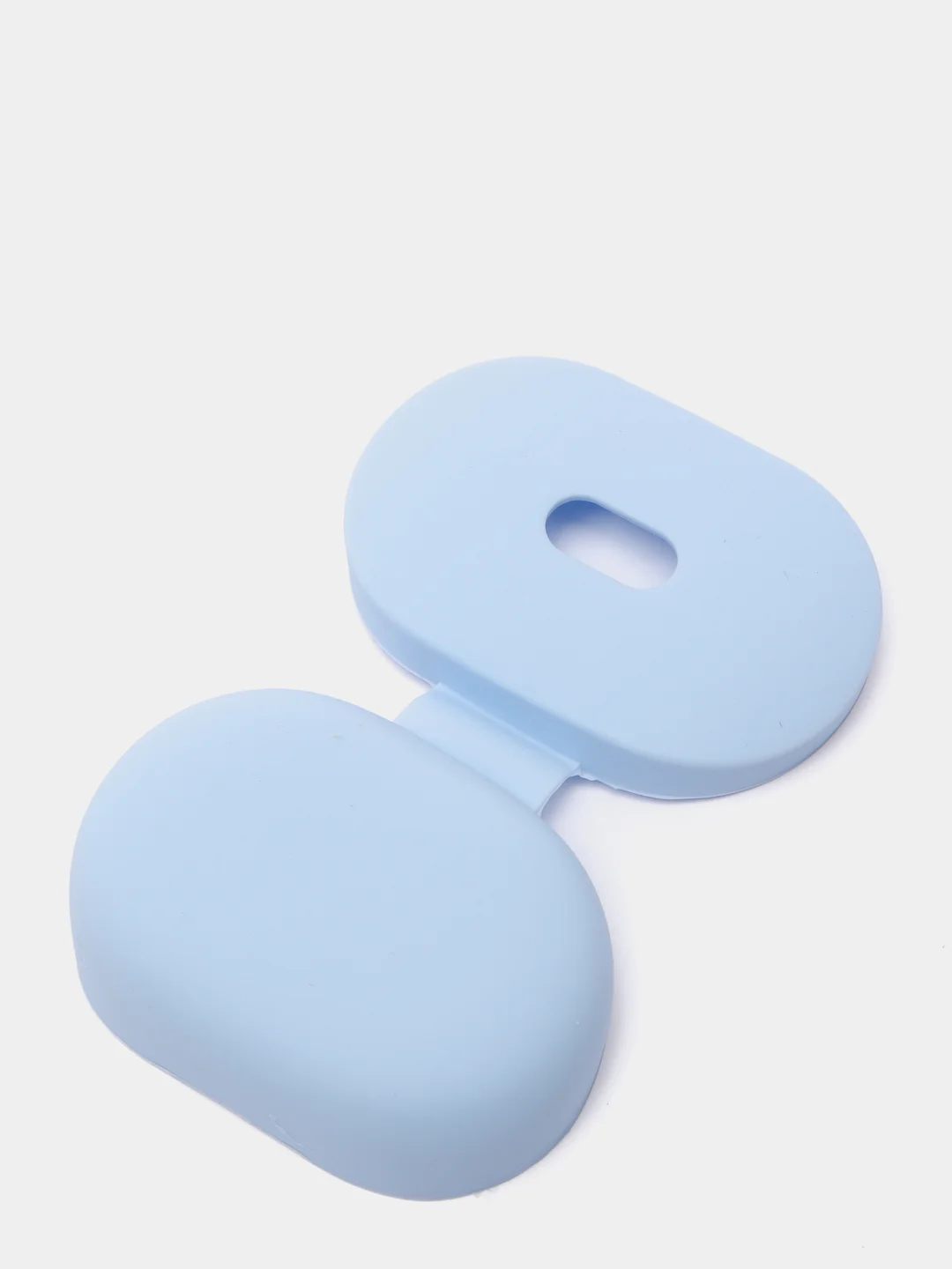 Небесно-голубой силиконовый чехол для Xiaomi Redmi Airdots / Airdots S / Airdots 2