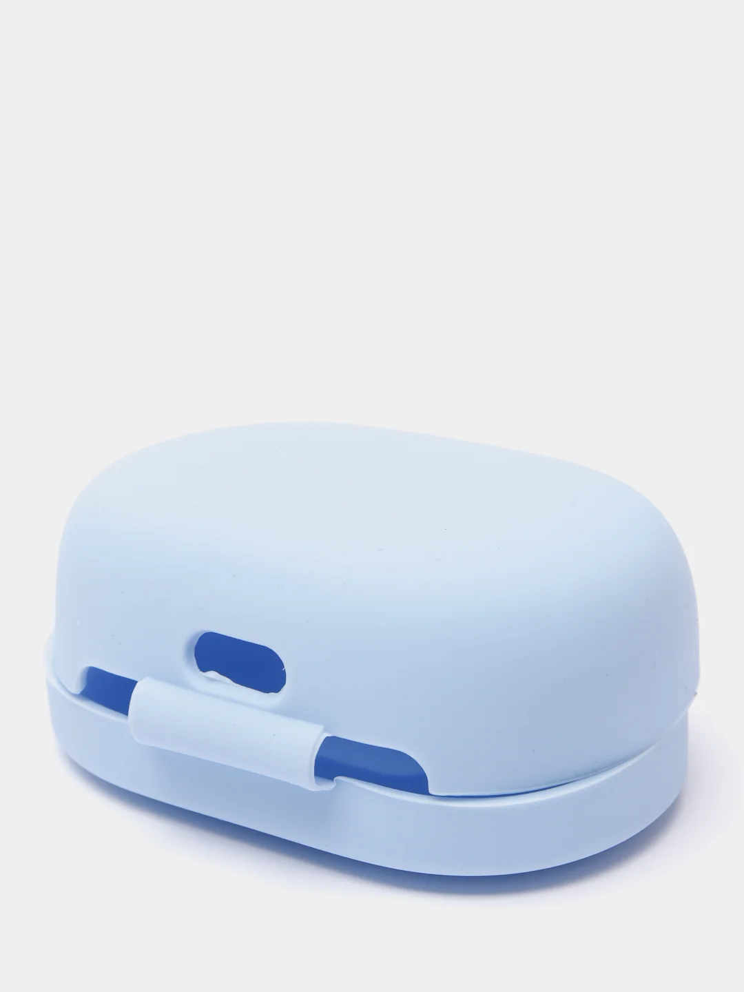 Небесно-голубой силиконовый чехол для Xiaomi Redmi Airdots / Airdots S / Airdots 2
