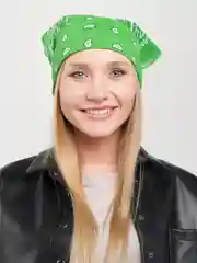 Лайм бандана на голову