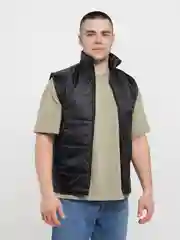 Черный жилет мужской утеплённый