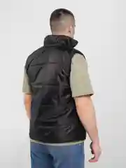 Черный жилет мужской утеплённый