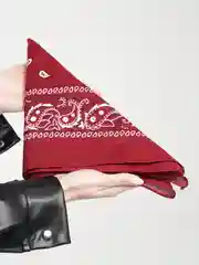Бордовый бандана на голову