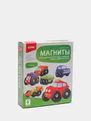 Красный набор для изготовления магнитов из гипса 9 видов