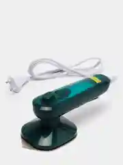 Зеленый утюг паровой, дорожный, ручной