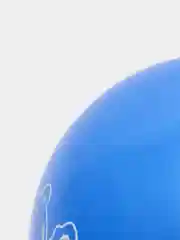 Лазурный шарик  с узорами для Дня Рождения и Праздника