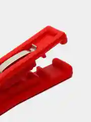 Красный набор цветных пластиковых прищепок бельевых, 10 штук