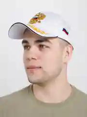 Белый бейсболка RUSSIA / Россия / с Гербом / лето /весна / осень / зима / мужская / женская