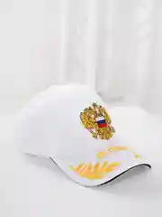 Белый бейсболка RUSSIA / Россия / с Гербом / лето /весна / осень / зима / мужская / женская