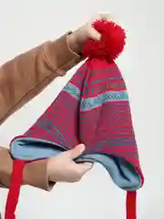 Красный детская шапка для мальчиков