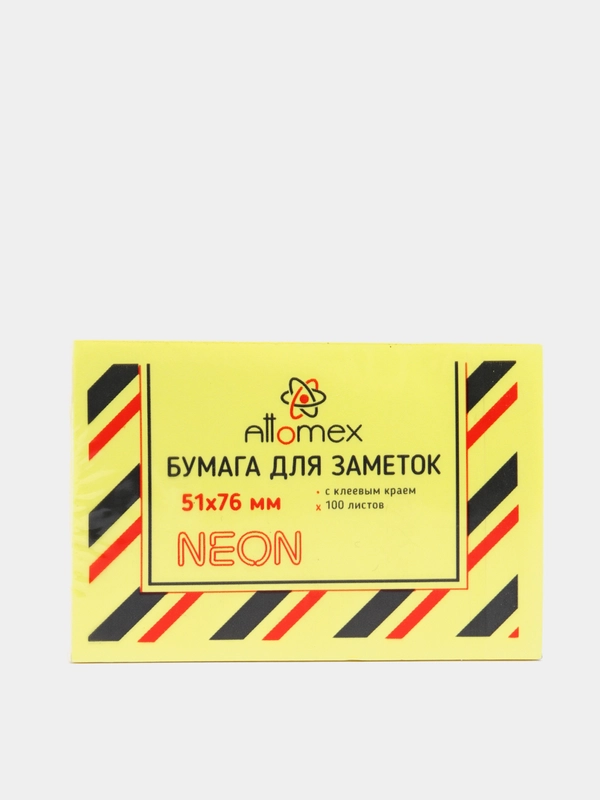 Клейкая бумага д/заметок "Attomex"
