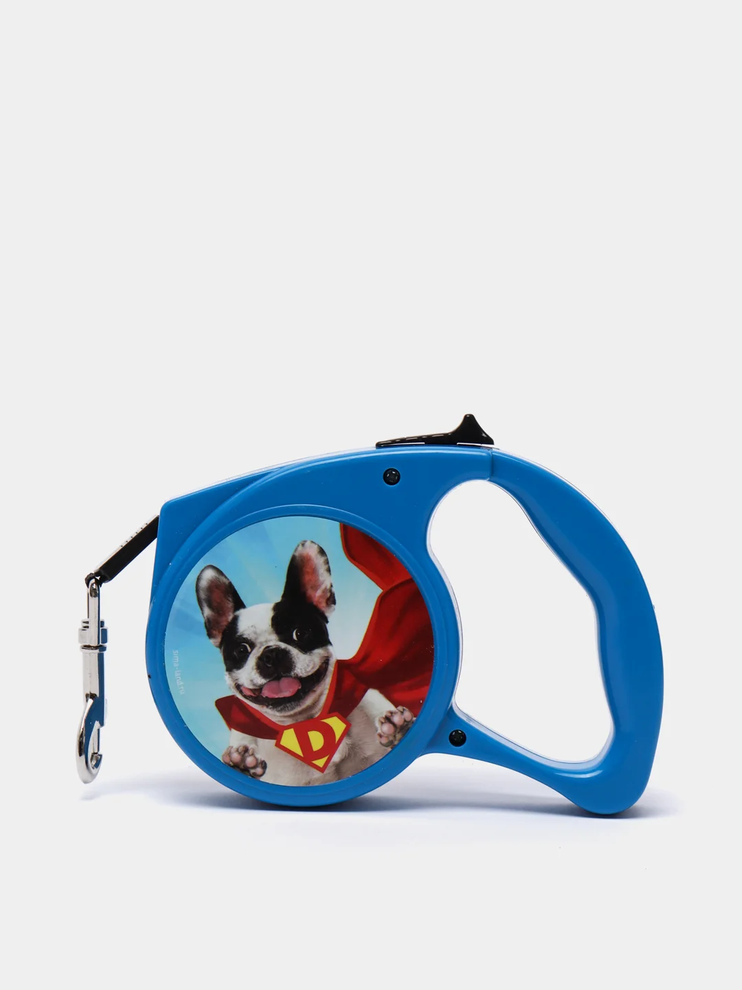 Поводок-рулетка Super Dog, 3 м, синий, вес до 12 кг