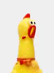 Набор игрушек для собаки "Поиграй со мной!": курица, игрушка, канат