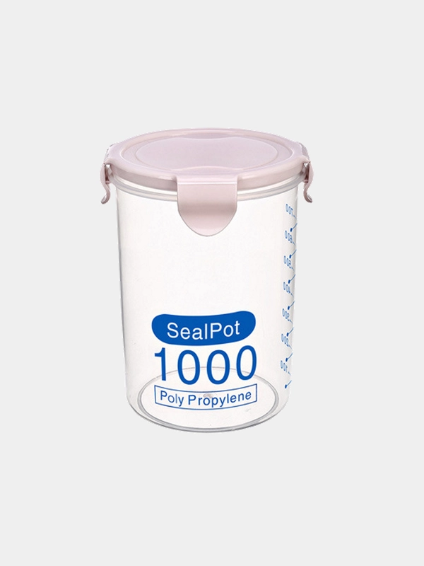 Контейнер для еды / емкость для сыпучих продуктов (600, 800, 1000 мл)