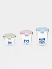 Контейнер для еды / емкость для сыпучих продуктов (600, 800, 1000 мл)
