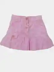 Розовый юбка