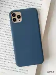 Темно-синий чехол Silicone Case для iPhone 11, XR, 7, 8, 12, 12 Pro, 11, XS, X, 8+, 7+, SE 2020, 6s, 6