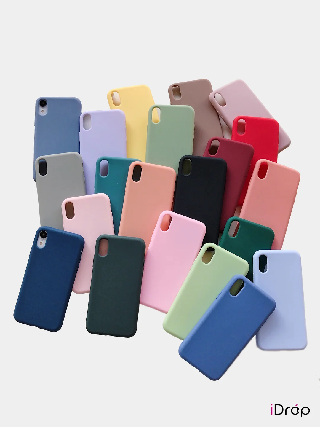 Чехол Silicone Case для iPhone 11, XR, 7, 8, 12, 12 Pro, 11, XS, X, 8+, 7+, SE 2020, 6s, 6