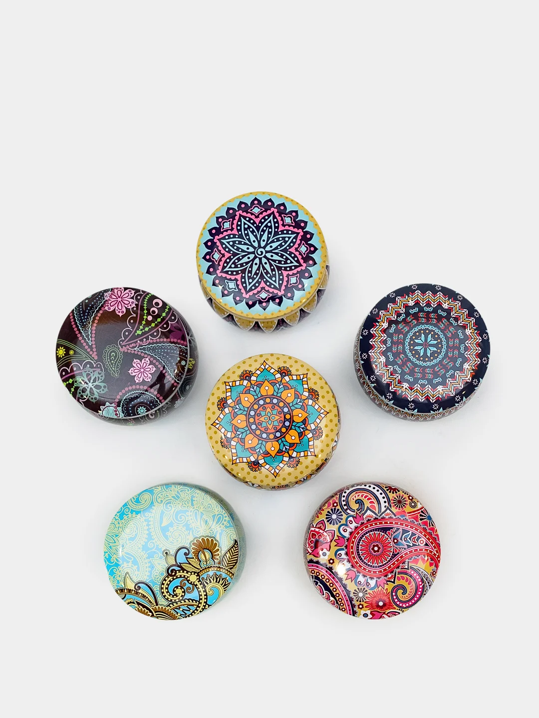 Шкатулка металлическая, 5 х 8 см