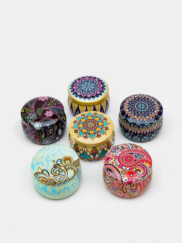 Шкатулка металлическая, 5 х 8 см