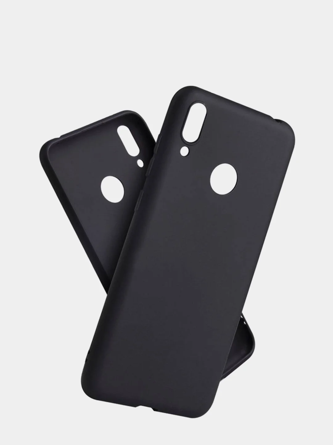 Чехол силиконовый черный для Xiaomi Redmi 5/6/5A/Note 4x/7/8A/9T/10T/8 Pro