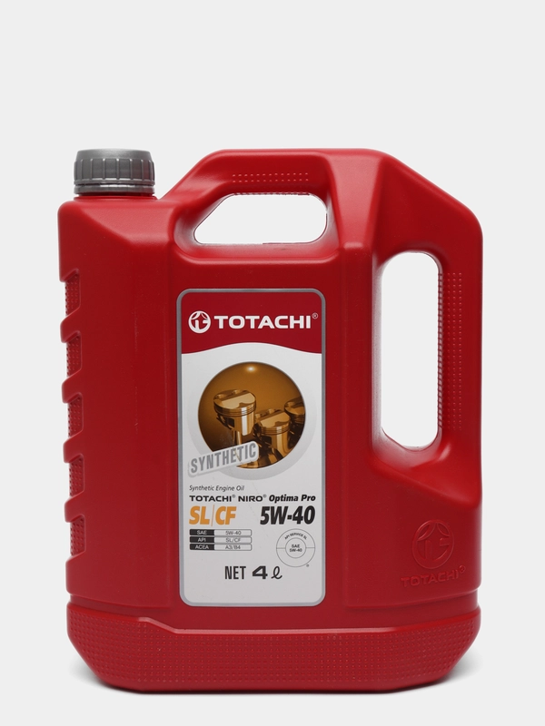 Масло моторное Totachi Niro Optima Pro Synthetic SL/CF 5W-40, синтетическое