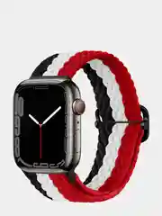 Алый нейлоновый ремешок для Apple Watch