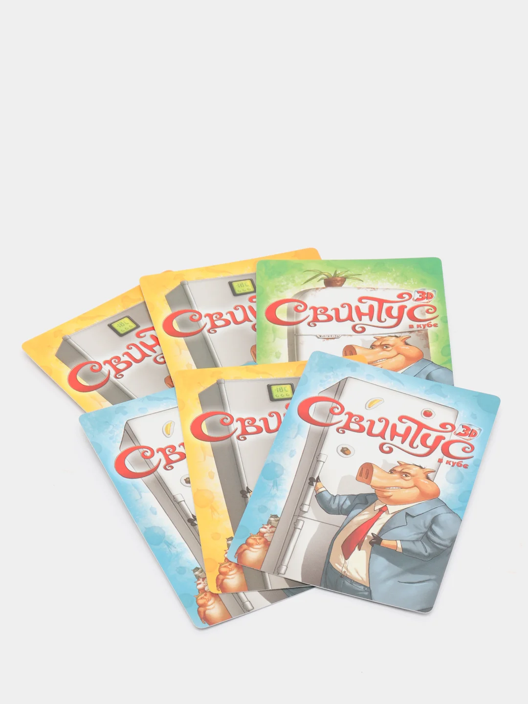 Белый настольная игра Свинтус