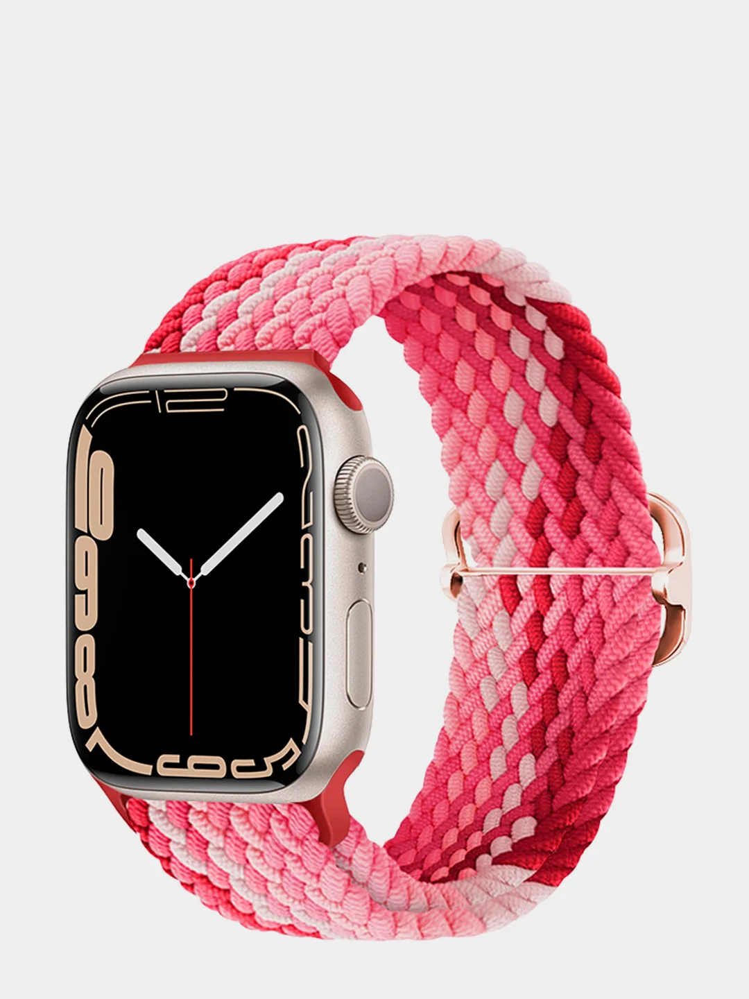 Кораллово-розовый нейлоновый ремешок для Apple Watch