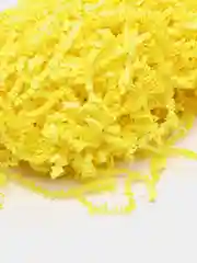 Желтый бумажный наполнитель для подарочных коробок (упаковки) - желтый Неон