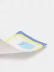 Светло-синий наклейка на тетрадь