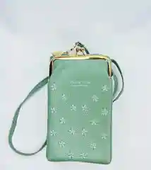 Мятный женская сумка кошелек