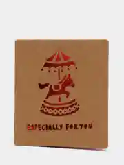 Коралловый открытка крафт мини