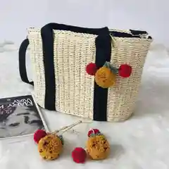 Летняя соломенная сумка/пляжная сумка