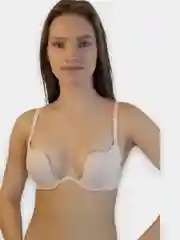 Бежевый бюстгальтер