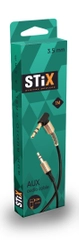 Кабель AUX Audio Cable "STiX", угловой, резиновый, 1 метр